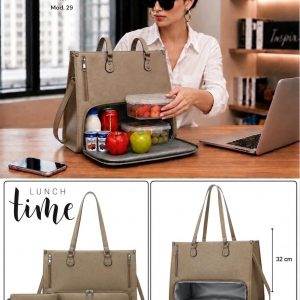 BOLSO CON ESPACIO TERMICO/ PORTA LAPTOP